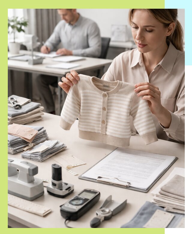 Сертификация детской одежды и текстильных изделий в Красном Сулине