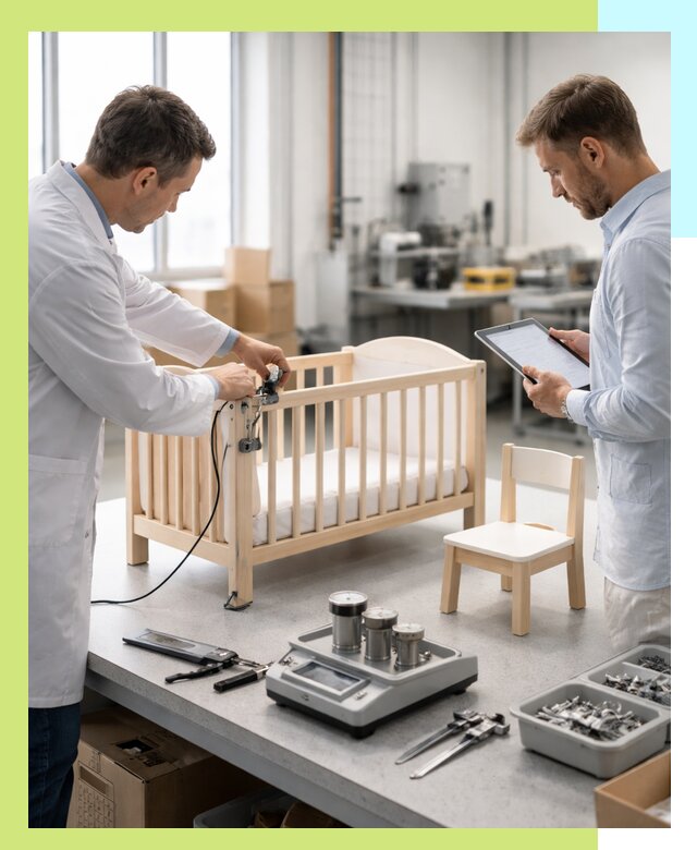 Сертификация детской мебели и проверка безопасности в Красном Сулине