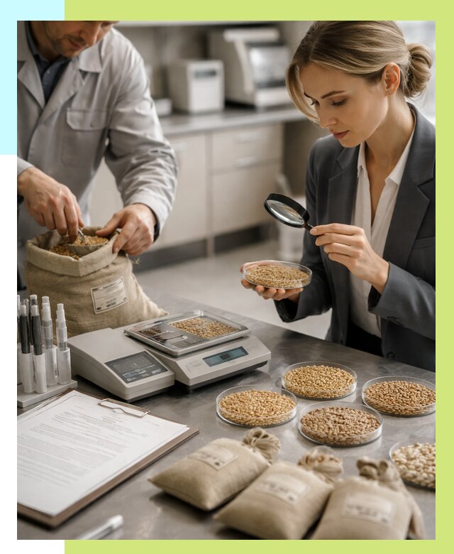 Сертификация зерна в Красном Сулине по цене от 15309 р. | Алешин-Крл