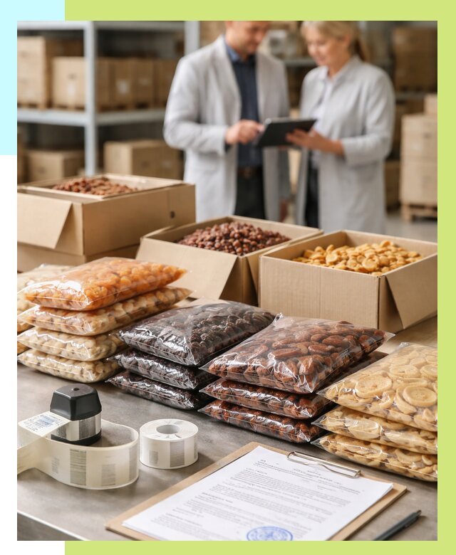 Сертификация сухофруктов в Красном Сулине от 12247 р. | Алешин-Крл под ключ