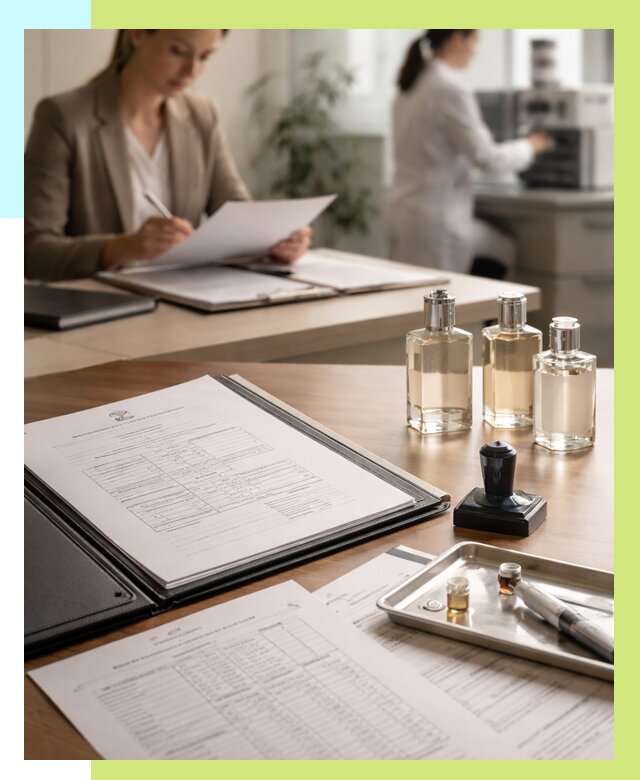 Сертификация парфюмерии в Красном Сулине от 15309 р. | Алешин-Крл