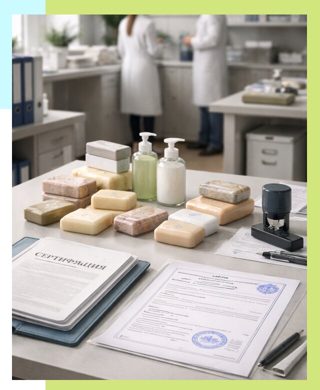 Сертификация мыла и сертификат на мыло в Красном Сулине от 12247 | Алешин-Крл