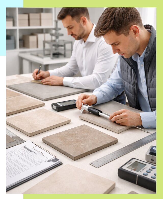 Сертификация плитки в Красном Сулине от 25515 р. | Алешин-Крл гарантия