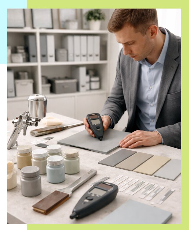 Сертификация краски в Красном Сулине от 25515 р. | Алешин-Крл центр