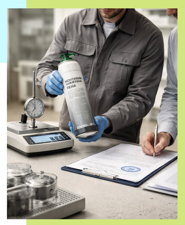 Сертификация монтажной пены в Красном Сулине от 15309 р. | Алешин-Крл