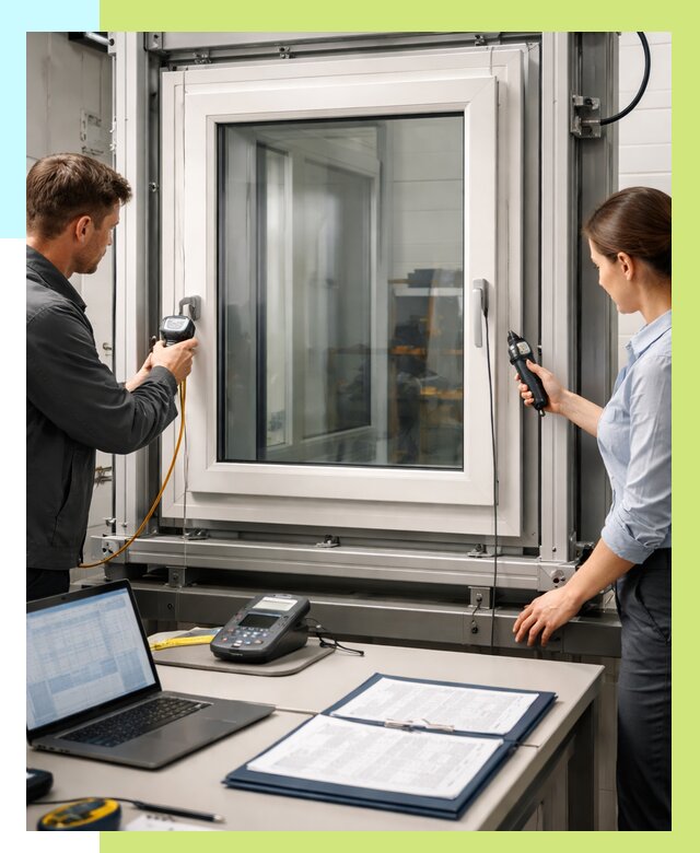 Сертификация окон в Красном Сулине от 12247 р. под ключ | Алешин-Крл