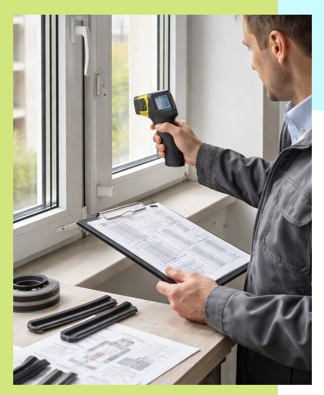 Сертификация окон в Красном Сулине: испытания, сертификаты, декларации