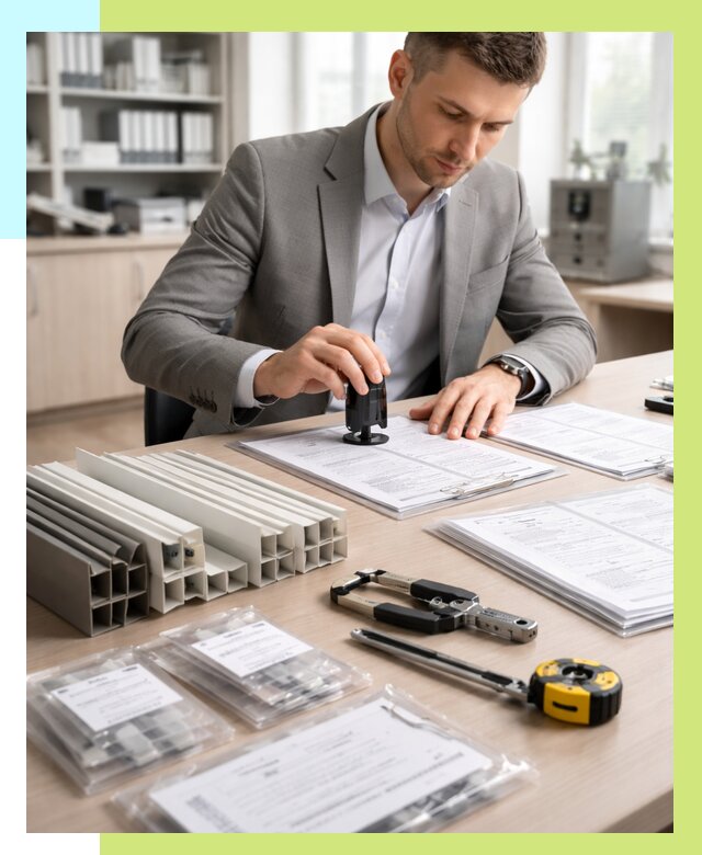 Сертификация ПВХ продукции в Красном Сулине от 8675 р., Алешин-Крл