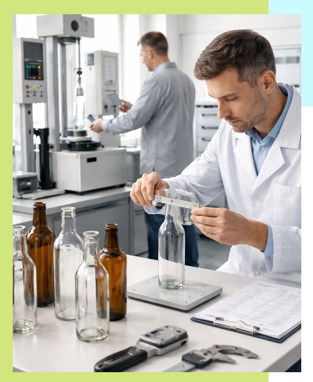 Сертификация стеклянных бутылок и сопутствующей упаковки в Красном Сулине