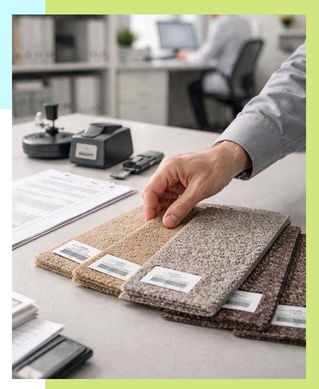 Сертификация ковролина в Красном Сулине от 15309 р., Алешин-Крл