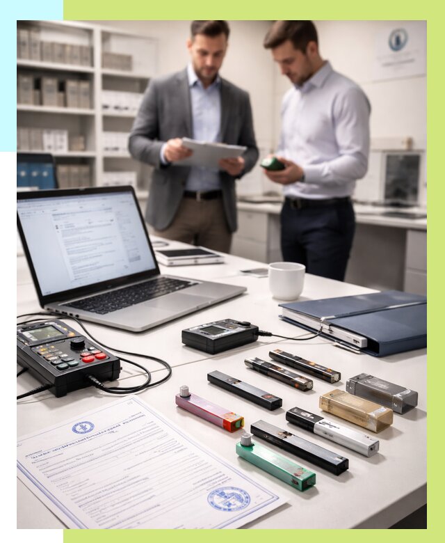 Сертификация электронных сигарет в Красном Сулине от 20412 р. | Алешин-Крл