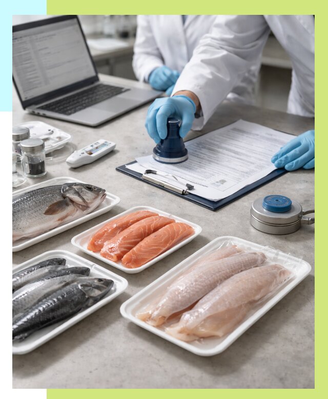 Сертификация рыбы и сертификат в Красном Сулине от 15309 р. | Алешин-Крл