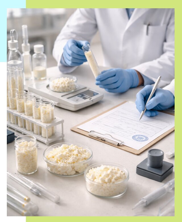 Сертификация творога в Красном Сулине от 12247 р. под ключ | Алешин-Крл
