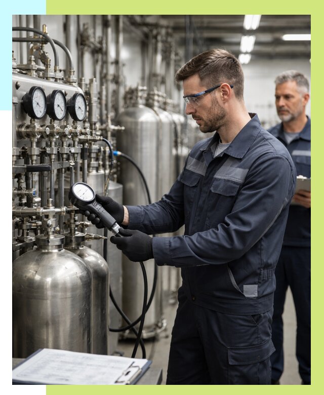 Сертификация оборудования под давлением в Красном Сулине от 45927 р.|Алешин-Крл