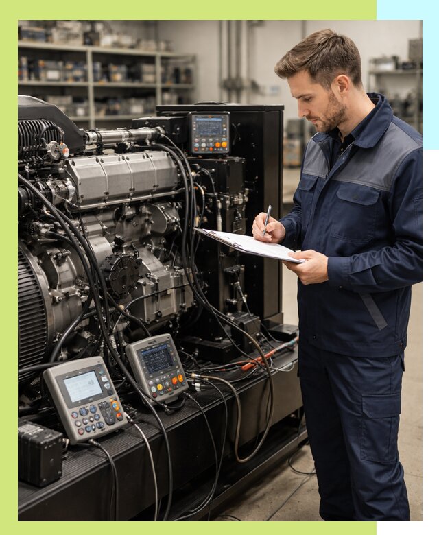 Сертификация дизельных генераторов и их оборудования в Красном Сулине