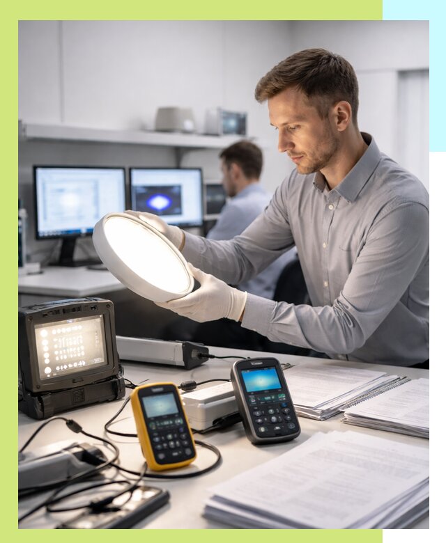 Сертификация светильников в Красном Сулине: испытания и оформление