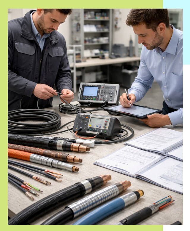 Сертификация кабеля и электропроводки в Красном Сулине под ключ