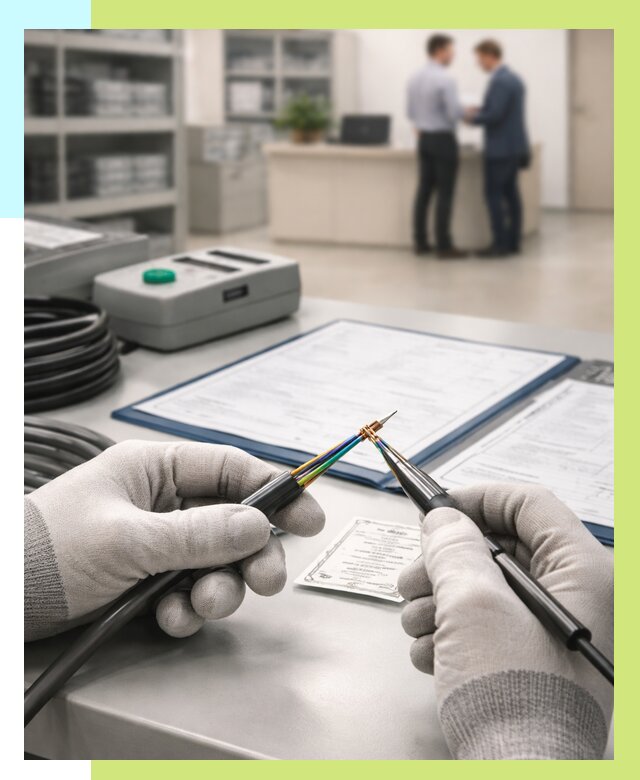 Сертификация провода в Красном Сулине от 18371 р. в Алешин-Крл