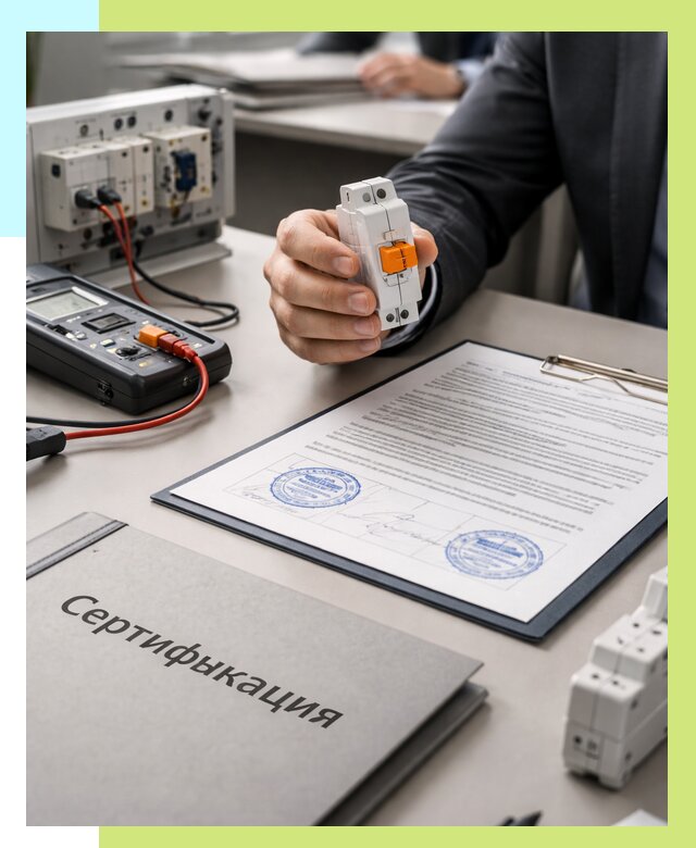 Сертификация выключателей под ключ в Красном Сулине от 15309 р. | Алешин-Крл