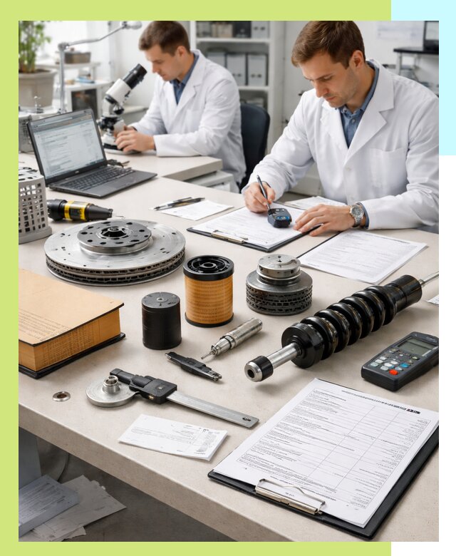 Сертификация автозапчастей и комплектующих в Красном Сулине по ГОСТ