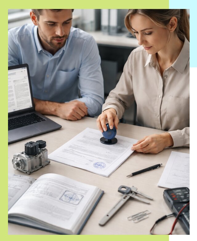 Выдача паспорта изделия и техническая экспертиза продукции в Красном Сулине