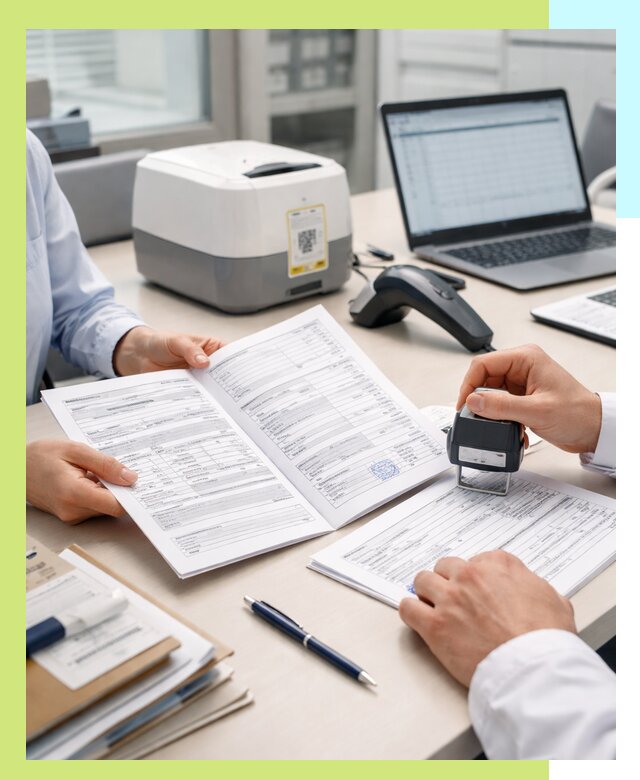 Оформление паспорта на товар и сопроводительных документов в Красном Сулине