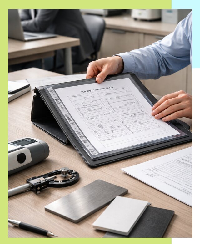 Оформление паспорта материала для продукции в Красном Сулине