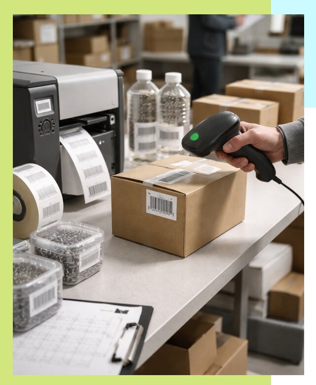 Штрихкодирование продукции и маркировка для продажи в Красном Сулине