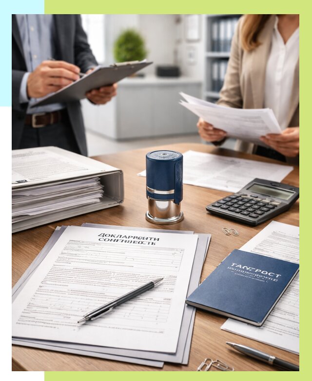 Декларация соответствия ТР ТС в Красном Сулине от 8165 р., Алешин-Крл