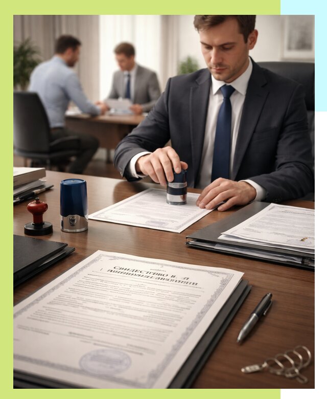 Оформление свидетельства о государственной регистрации в Красном Сулине