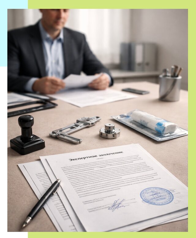 Экспертное заключение на продукцию в Красном Сулине от 8675 р. | Алешин-Крл