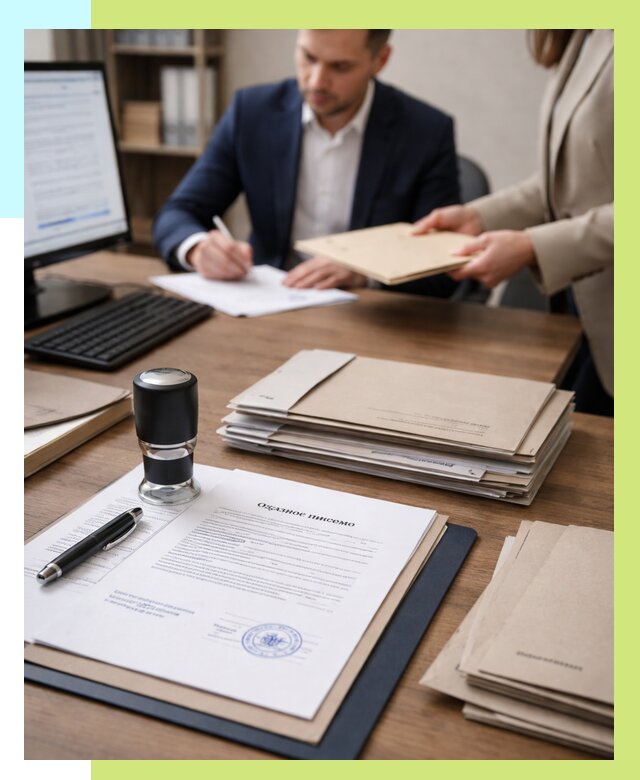 Отказное письмо для таможни в Красном Сулине от 3062 р, Алешин-Крл