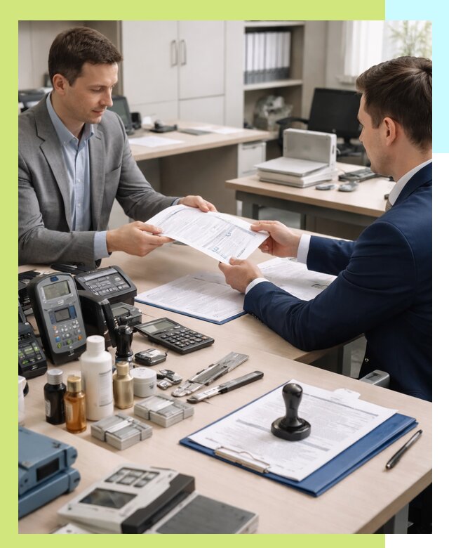 Оформление и получение заключения РЧЦ для оборудования в Красном Сулине