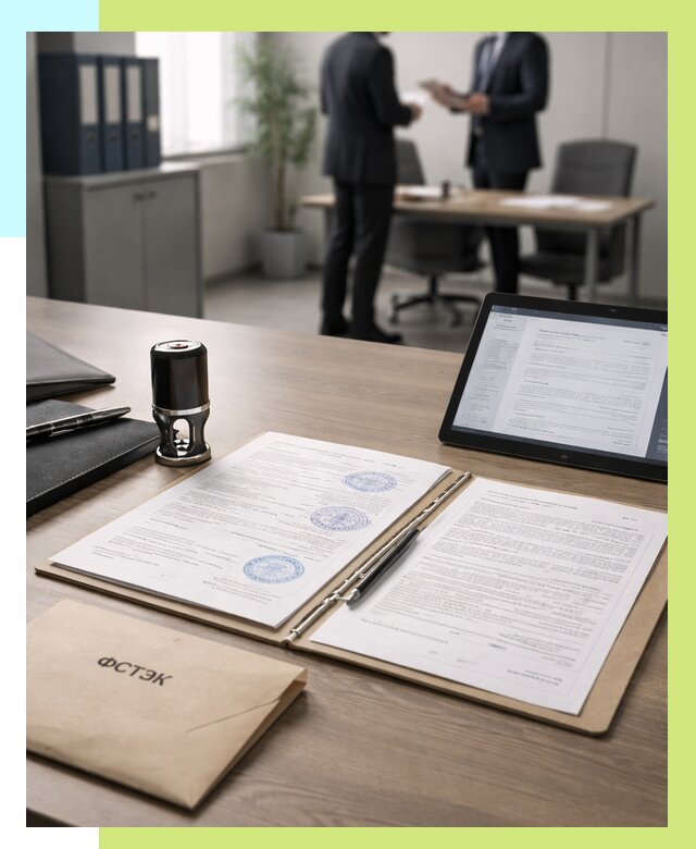 Заключение ФСТЭК в Красном Сулине от 25515 р. Оформить в Алешин-Крл