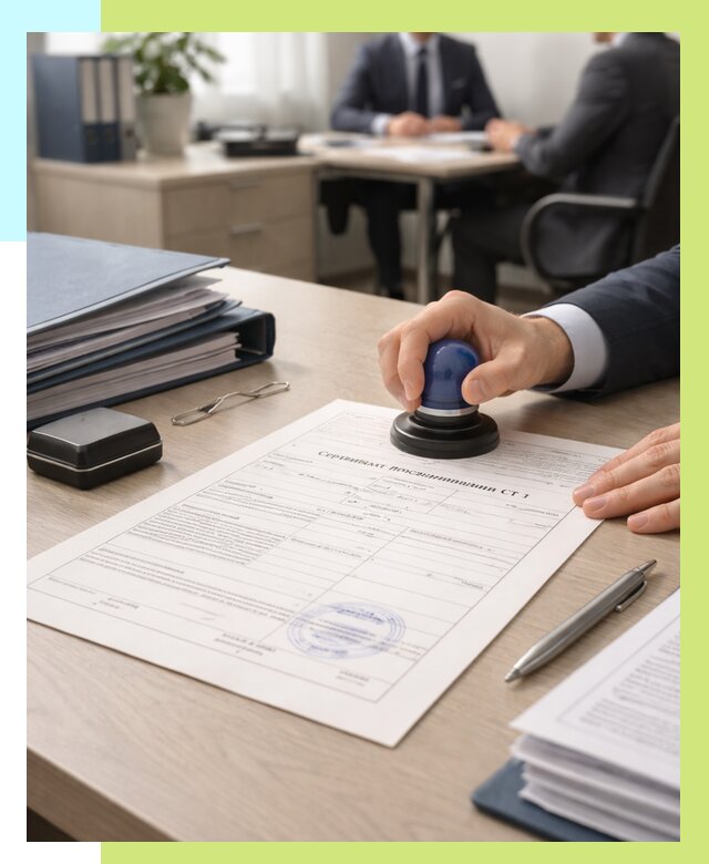 Сертификат происхождения СТ 1 в Красном Сулине от 4593 р. | Алешин-Крл