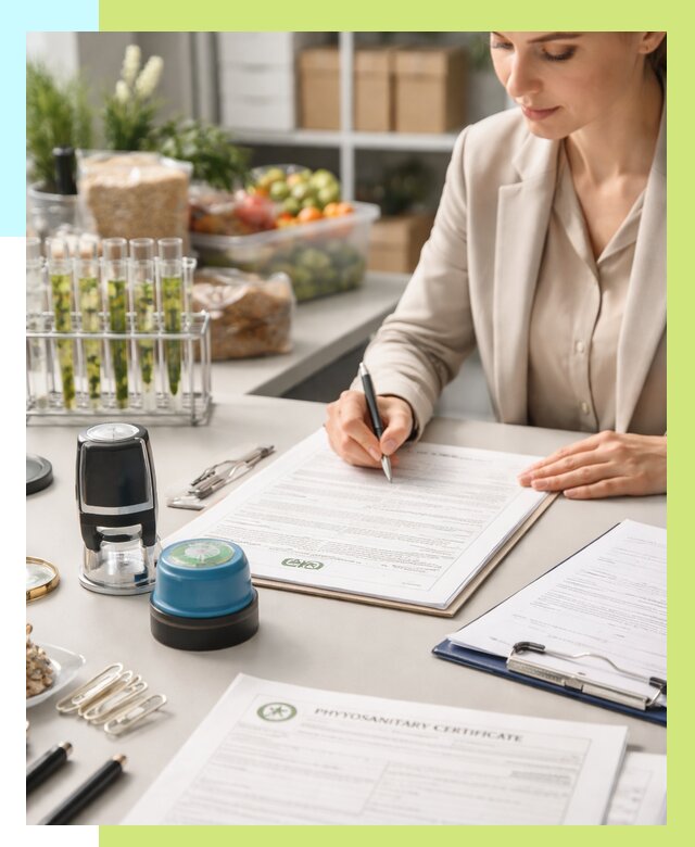 Фитосанитарный сертификат оформить в Красном Сулине от 4593 р. | Алешин-Крл