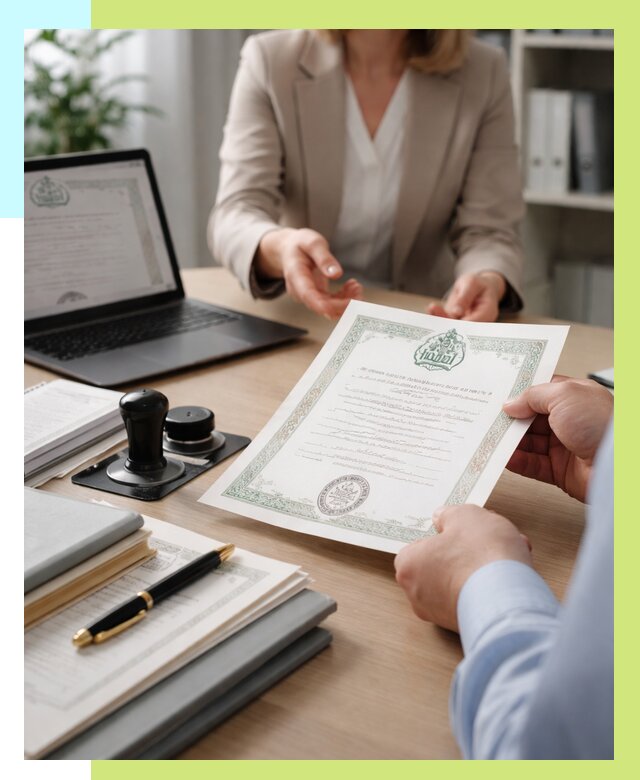 Халяль сертификат в Красном Сулине, получить от 15309 р. | Алешин-Крл