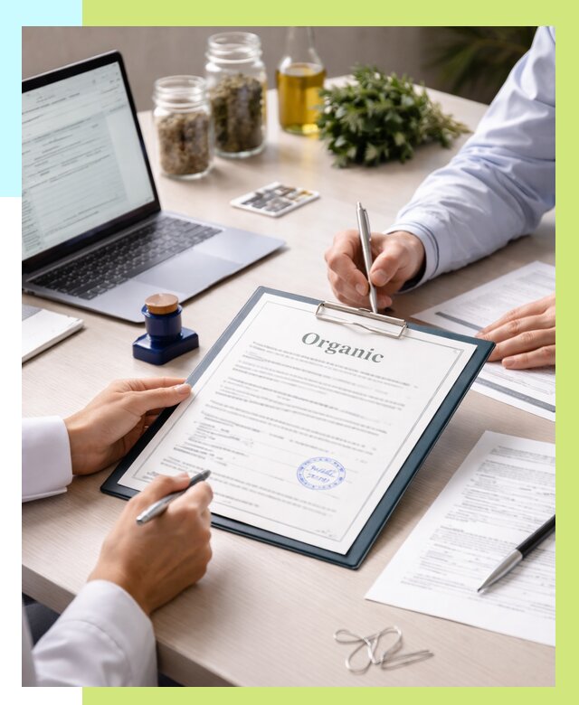 Оформление сертификат органик в Красном Сулине от 30618 р. | Алешин-Крл