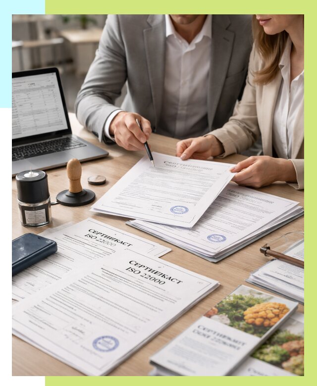 Сертификат ISO 22000 в Красном Сулине от 40824 р. под ключ | Алешин-Крл