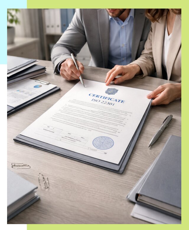Сертификат ISO 22301 в Красном Сулине от 45927 р. | Алешин-Крл срочно