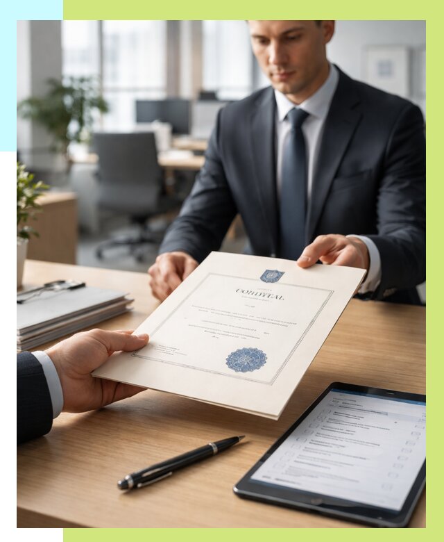 Сертификат ISO 30301 в Красном Сулине от 35721 р. | Алешин-Крл - под ключ