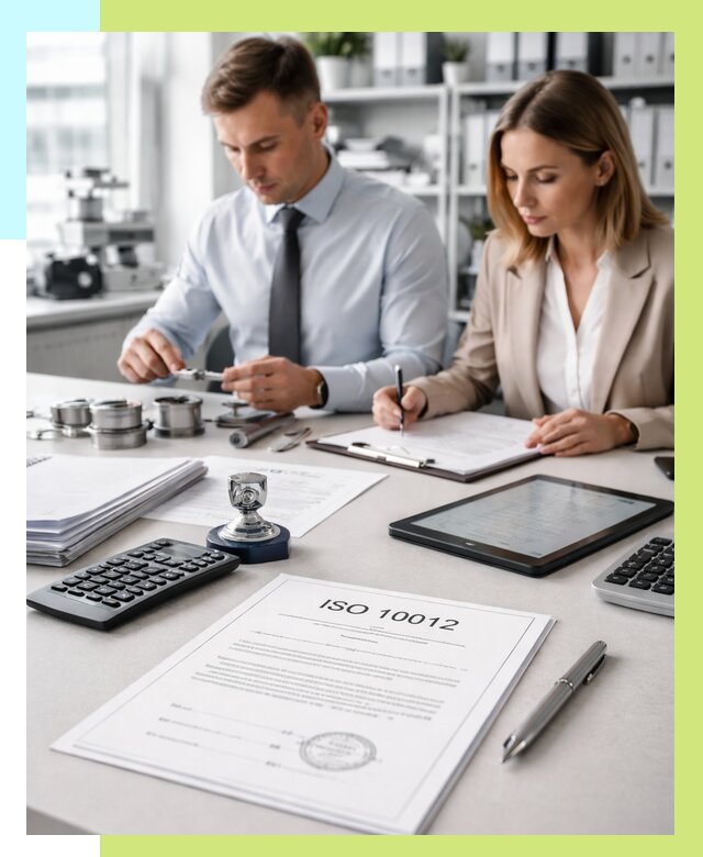 Сертификат ISO 10012 в Красном Сулине от 25515 р. — Алешин-Крл