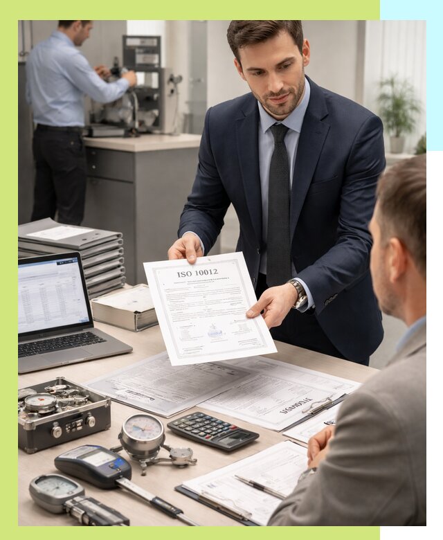 Выдача сертификата ISO 10012 по требованиям метрологии в Красном Сулине