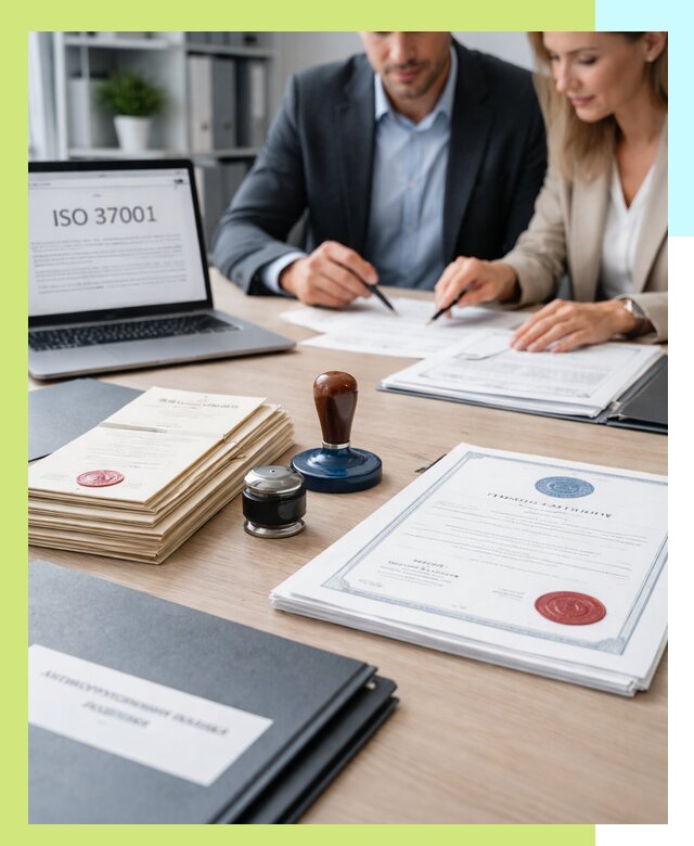 Получение сертификата ISO 37001 по системе борьбы с коррупцией в Красном Сулине