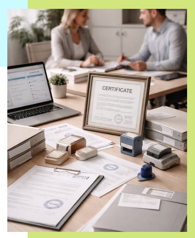 Сертификация компании в Красном Сулине от 45927 р. | Алешин-Крл — заказ